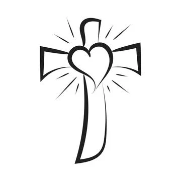 Hand Drawn Religious element. Illustrazione stock