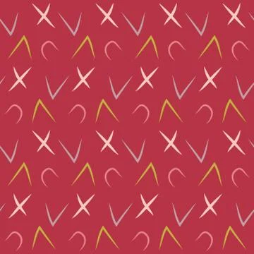 Hand drawn repeatable background for wallpapers, banners and covers Stock Illustration