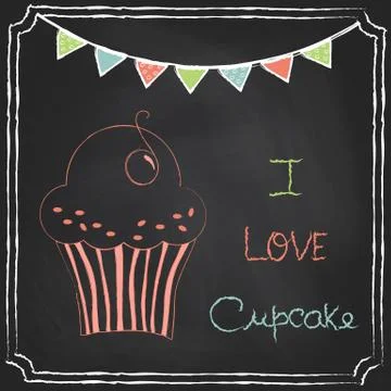 Hand drawn restaurant menu elements イラスト素材