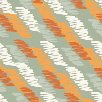 Hand drawn scrawl sketch pattern. Pencil strokes seamless texture. Scribble l 스톡 일러스트