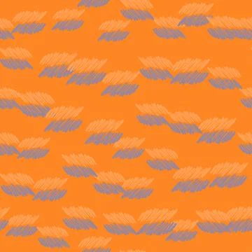 Hand drawn scrawl sketch pattern. Pencil strokes seamless texture. Scribble l Illustrazione stock