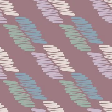 Hand drawn scrawl sketch pattern. Pencil strokes seamless texture. Scribble l Illustrazione stock