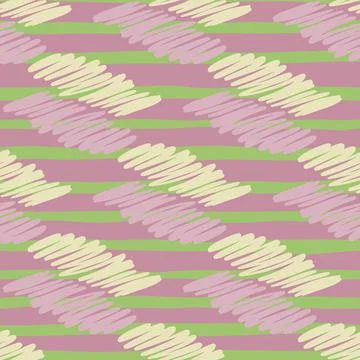 Hand drawn scrawl sketch pattern. Pencil strokes seamless texture. Scribble l Stock Illustration