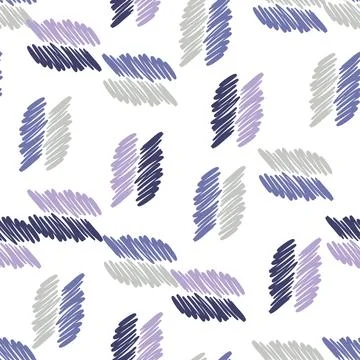 Hand drawn scrawl sketch pattern isolated. Pencil strokes seamless texture. S Stock Illustration