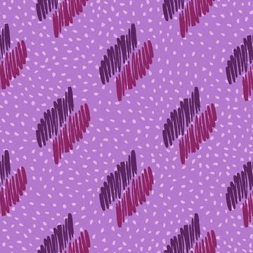 Hand drawn scrawl sketch pattern. Pencil strokes seamless texture. Scribble l Stock Illustration