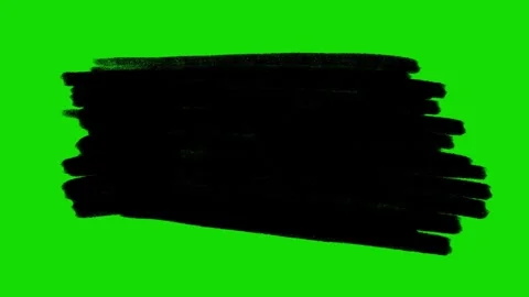 Hand Drawn Scribble Animation Green Screen– Doodle Stroke FX Video stock 316958207