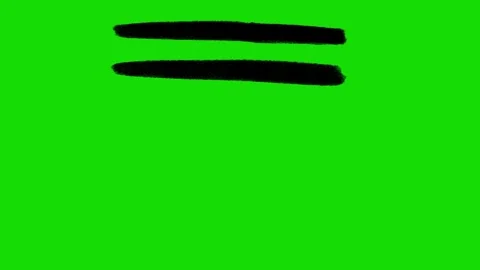 Hand Drawn Scribble Animation Green Screen– Doodle Stroke FX 스톡 동영상 316958306