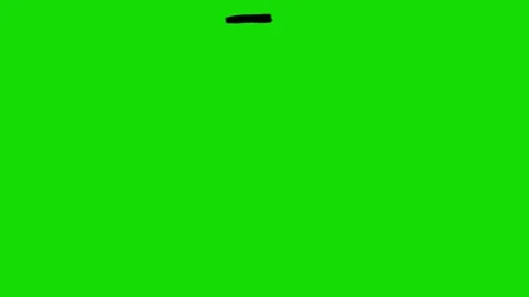 Hand Drawn Scribble Animation Green Screen– Doodle Stroke FX Stock Footage 316958494