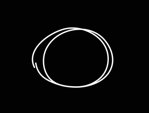 Hand Drawn Scribble Circle, logo design element. Motion graphic video available Stock-Footage 170334720