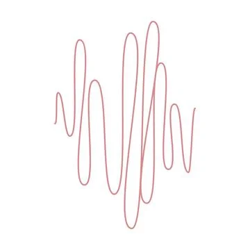 Hand drawn scribble doodle sketch element pencil art design outline stroke Illustrazione stock