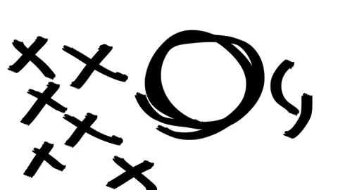 Hand-drawn scribble Emoji animation of a In Love face. Stock Footage 308435884