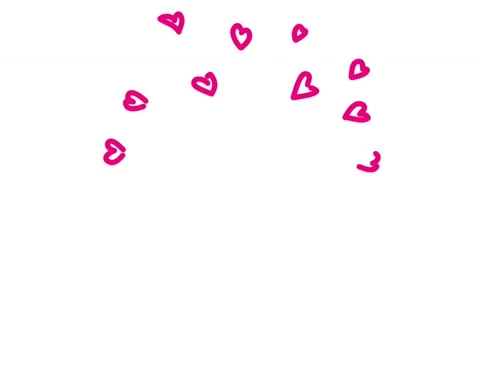 Hand Drawn Scribble Heart, logo design element. Motion graphic video available Stock Footage 170335668