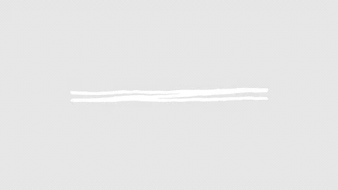 Hand Drawn Scribble Line Animation on Transparent Background Vidéo 337397563