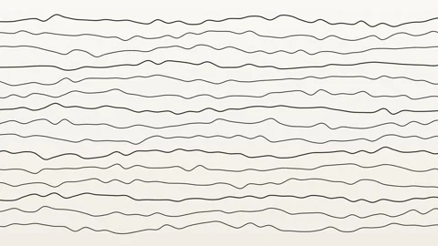 Hand drawn scribble lines boiling like a sketch Vídeo Stock 348619970