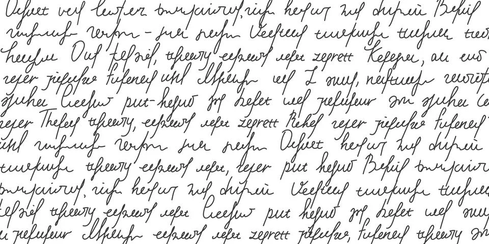 Hand drawn scribble text 스톡 일러스트