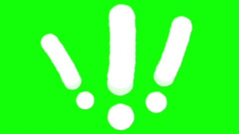 Hand Drawn Scribbled Exclamation Marks. Stock Footage 220564938