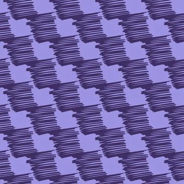 Hand drawn scribbles seamless pattern. Abstract pencil strokes line endless w Illustrazione stock