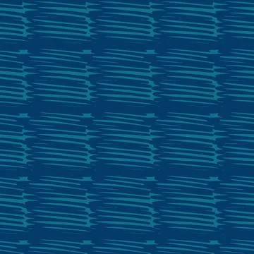 Hand drawn scribbles seamless pattern. Abstract pencil strokes line endless w Stock Illustration