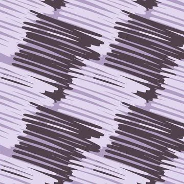 Hand drawn scribbles seamless pattern. Abstract pencil strokes line endless w Stock Illustration