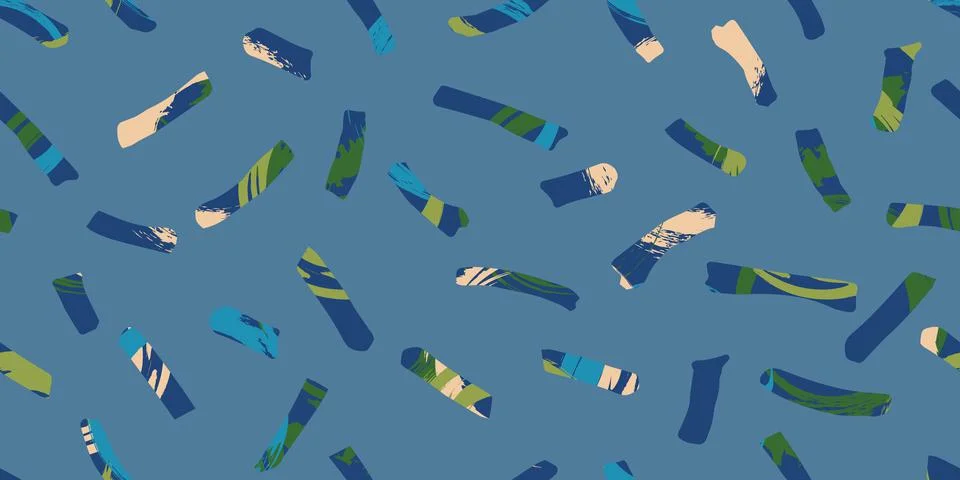Hand-drawn seamless abstract pattern.Minimalist fashion template for your design 스톡 일러스트