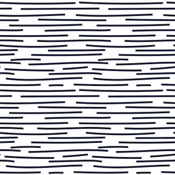 Hand drawn seamless indigo irregular dotted line texture Stock Illustration