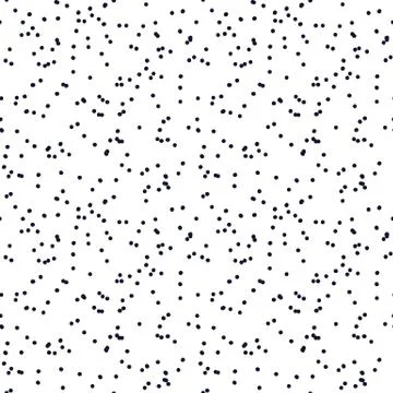 Hand drawn seamless indigo irregular random dot and spot texture Stock Illustration