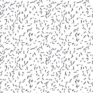 Hand drawn seamless indigo random dotted line texture 库存插图
