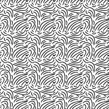 Hand drawn seamless pattern abstract shape design of texture background ill.. Stockillustratie