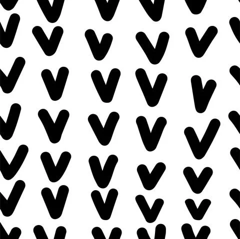 Hand drawn seamless pattern with arrows Stock Illustration