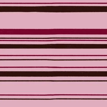 Hand drawn seamless pattern with minimalist lines, stripes striped abstract Stock Illustration