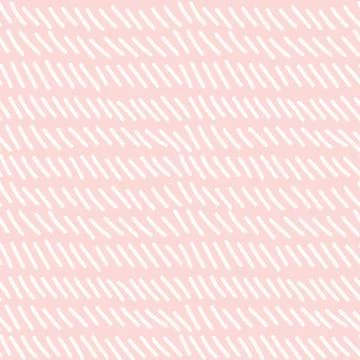Hand drawn seamless pink dashed line texture イラスト素材
