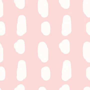 Hand drawn seamless pink irregular spot texture 库存插图