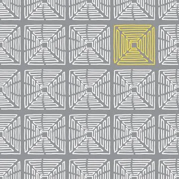 Hand drawn seamless pyramids vector illustration Stock Illustration