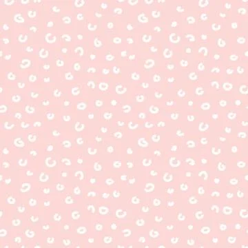 Hand drawn seamless rose spots texture Illustration