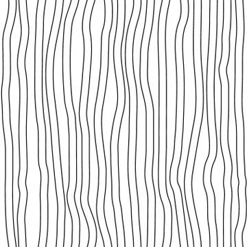 Hand drawn seamless striped pattern Stock Illustration