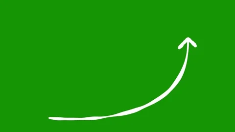 Hand Drawn Shapes and Arrows Animation | Rough Outline Motion Graphics Overlay Stock Footage 341967683