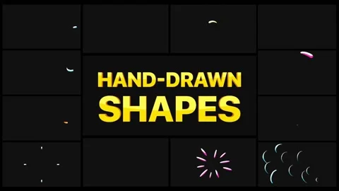 Hand-Drawn Shapes Pack | After Effects Stock After Effects