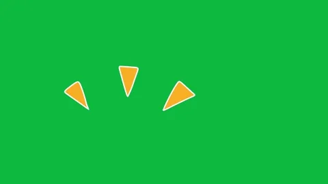 Hand Drawn Sharp Accent Line Burst 2D Green Screen Motion Graphic Overlay Stock Footage 342397851