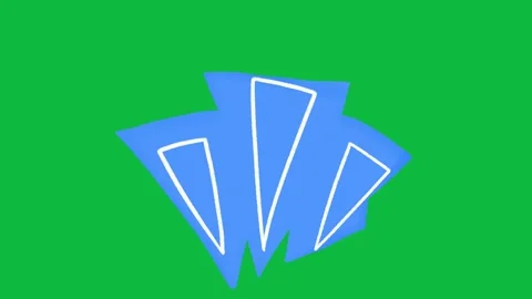 Hand Drawn Sharp Accent Line Burst 2D Green Screen Motion Graphic Overlay Stock Footage 342397872