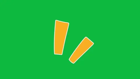 Hand Drawn Sharp Accent Line Burst 2D Green Screen Motion Graphic Overlay Stock Footage 342398297