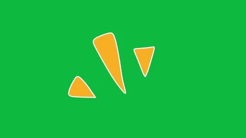 Hand Drawn Sharp Accent Line Burst 2D Green Screen Motion Graphic Overlay Stock Footage 342398320