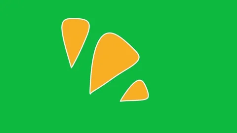 Hand Drawn Sharp Accent Line Burst 2D Green Screen Motion Graphic Overlay Stock Footage 342398333