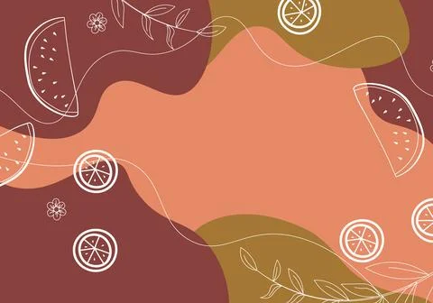 Hand drawn simple background. Stock Illustration