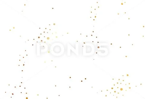 Hand drawn simple scandinavian Gold glitter texture decoration, festive Stock Illustration