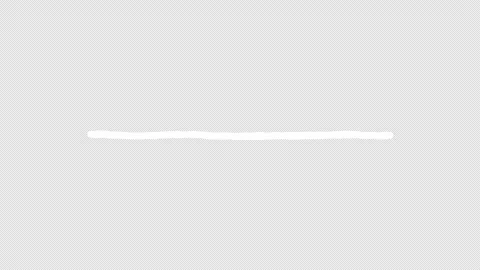 Hand Drawn Single Straight Line Animation on Transparent Background Stock Footage 337397553