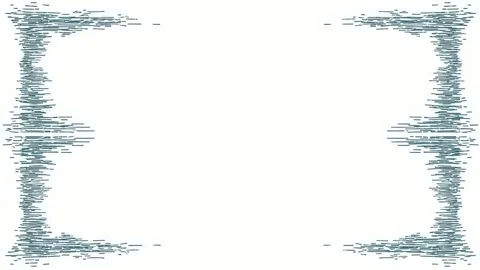Hand drawn sketch border frame with empty center copy space text overlay se.. Stock-Footage 342044889