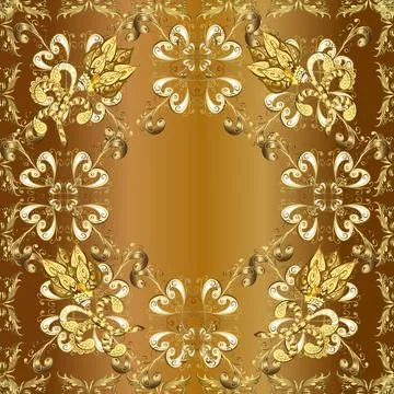 Hand drawn sketch seamless pattern. In simple style. Scribble, sketch, doodle on Illustrazione stock