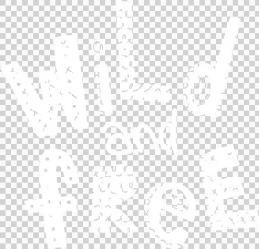 Hand drawn slogan is featuring flat design: stencil letters, loopy script, Stock Illustration