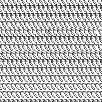 Hand drawn small knit design seamless pattern. Ink texture with knitting. Stock Illustration