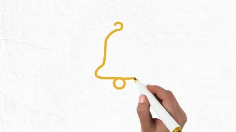 Hand Drawn Social Media After Effects stock